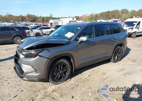 2025 Toyota Grand Highlander Hybrid Limited z USA, uszkodzony, nr VIN 5TDACAB5XSS033114